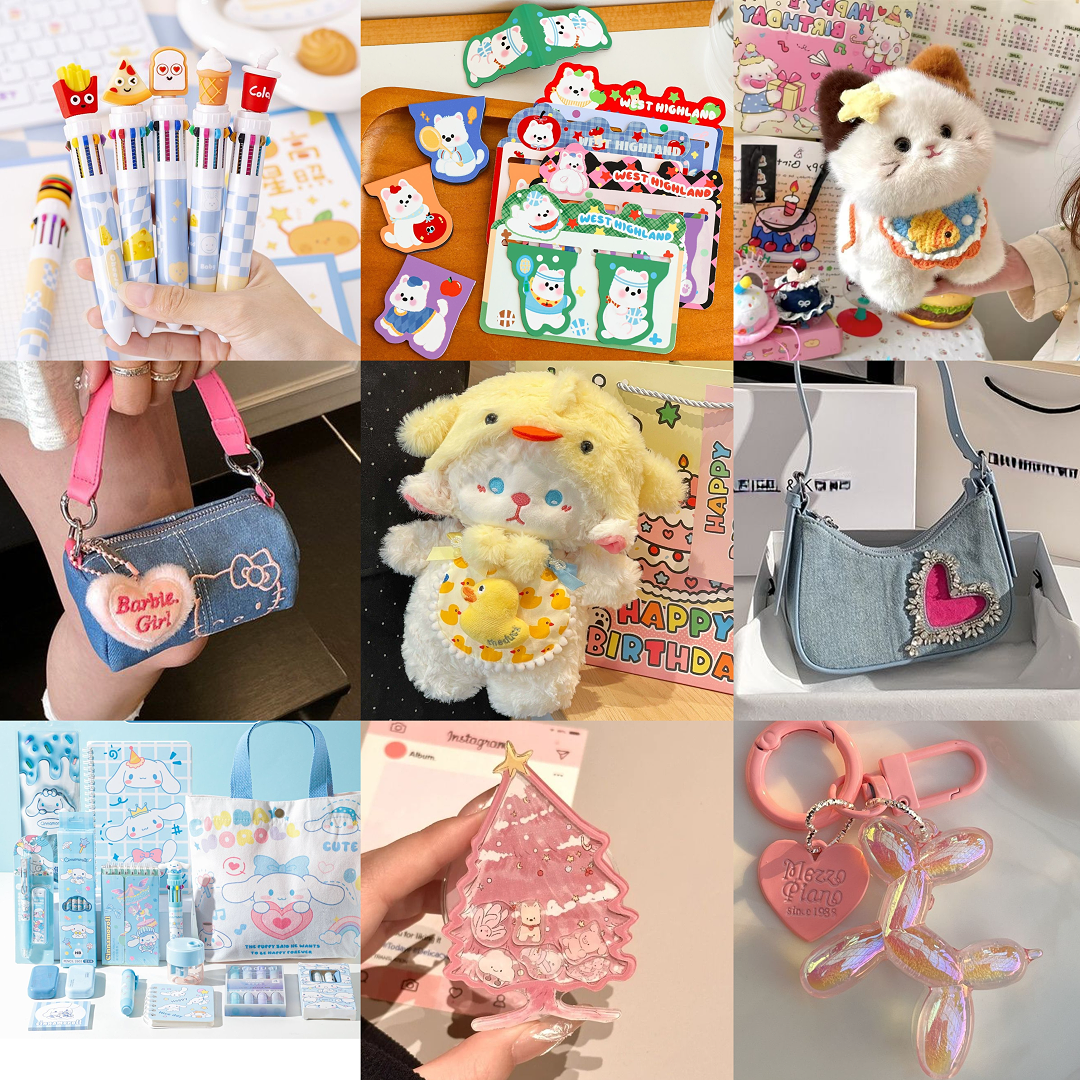 🧸Stationery and Adorable Lucky Scoop