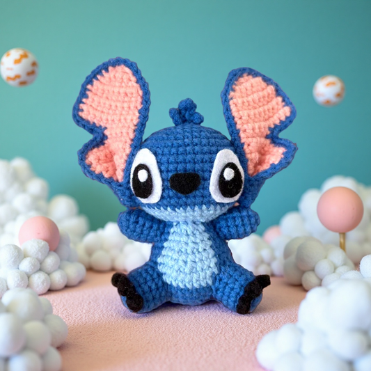Hand-Crocheted Adorable Stitch💙