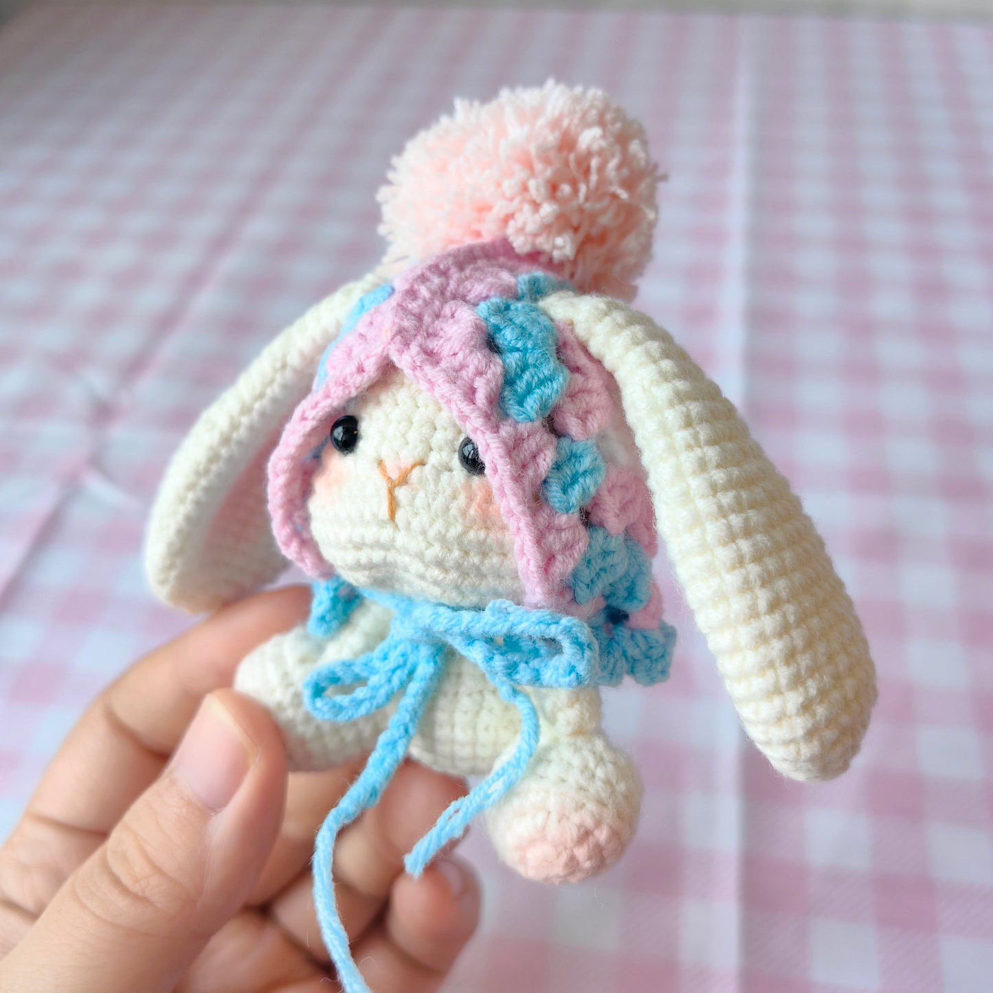 Hand-Crocheted Bunny Dollš°