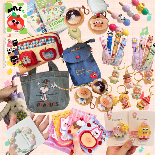 Stationery and Adorable Lucky Scoop — A Surprise of Lovely, Useful Goodies!