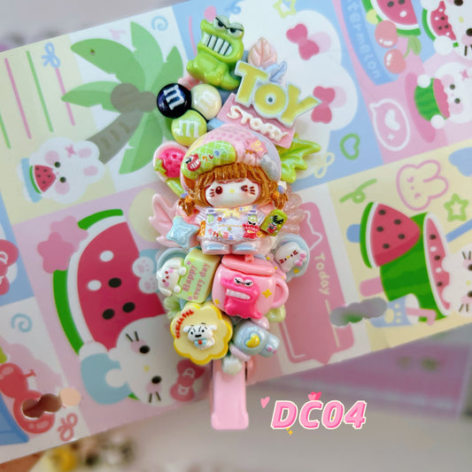 DC04 Decoden Long Hair Clip