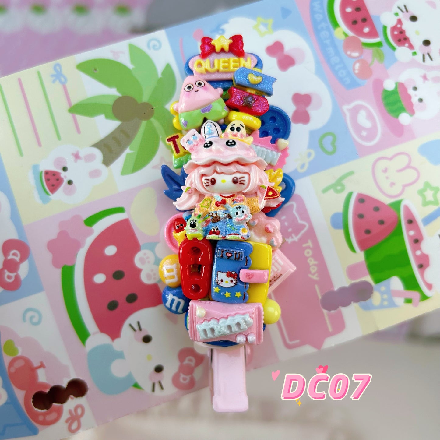 DC07 Decoden Long Hair Clip
