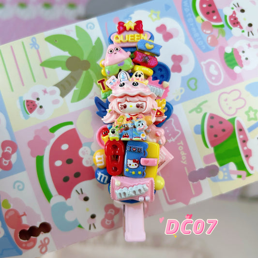 DC07 Decoden Long Hair Clip